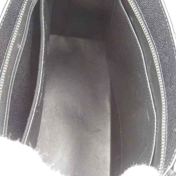 Chanel Caviar Skin Grained Calf Black Shoulder Bag - Picture 6 of 10